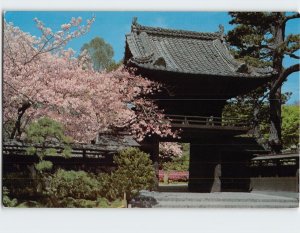 Postcard Japanese Tea Garden Golden Gate Park San Francisco California USA