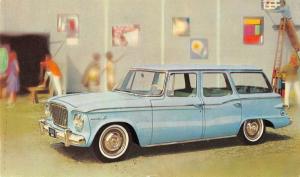 Studebaker Lark 4-Door Wagon Vintage Postcard J40578