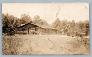 CAMP MEADE MD MEMORIAL to DEAD WWI ANTIQUE REAL PHOTO POSTCARD RPPC