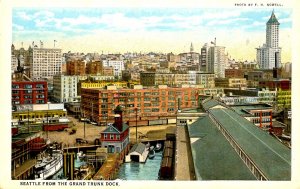 WA - Seattle. View from the Grand Trunk Dock