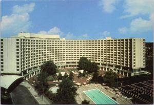 Washington Hilton & Towers DC Unused Postcard D54