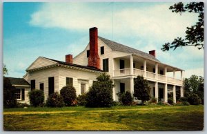 Vtg Natchez Mississippi MS Mount Repose Plantation House Home 1950s Postcard