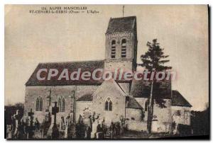 Postcard Old St Ceneri Le Gerei Church