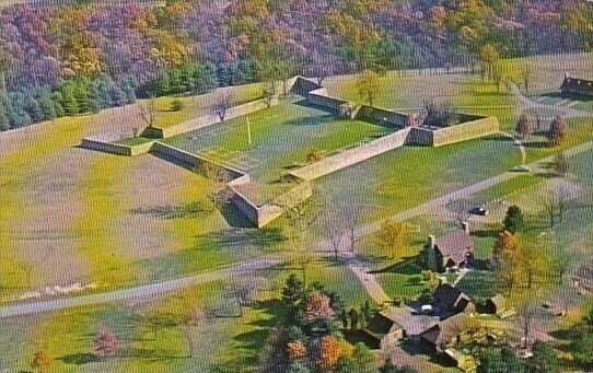 Aerial View Of Old Fort Frederick Now A Maryland State Park Hagerstown Maryland