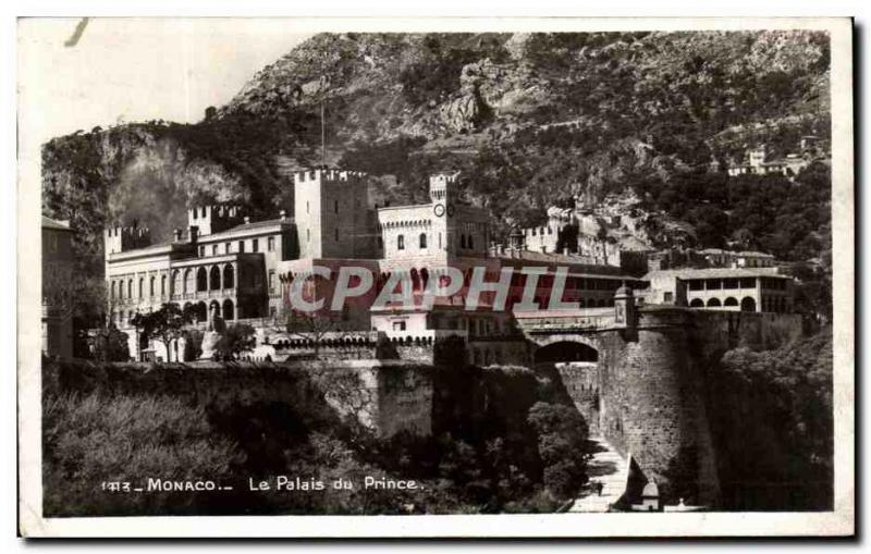 Old Postcard Monaco The Prince's Palace