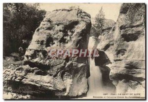 Old Postcard Le Saut Du Loup Dolomite And White Limestone From upper Jurassic