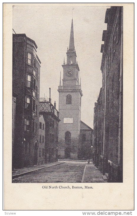 Old North Church, BOSTON, Massachusetts, 1900-1910s