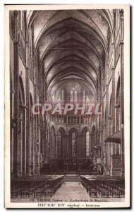 Postcard Old Vienna Cathedrale St Maurice Interior