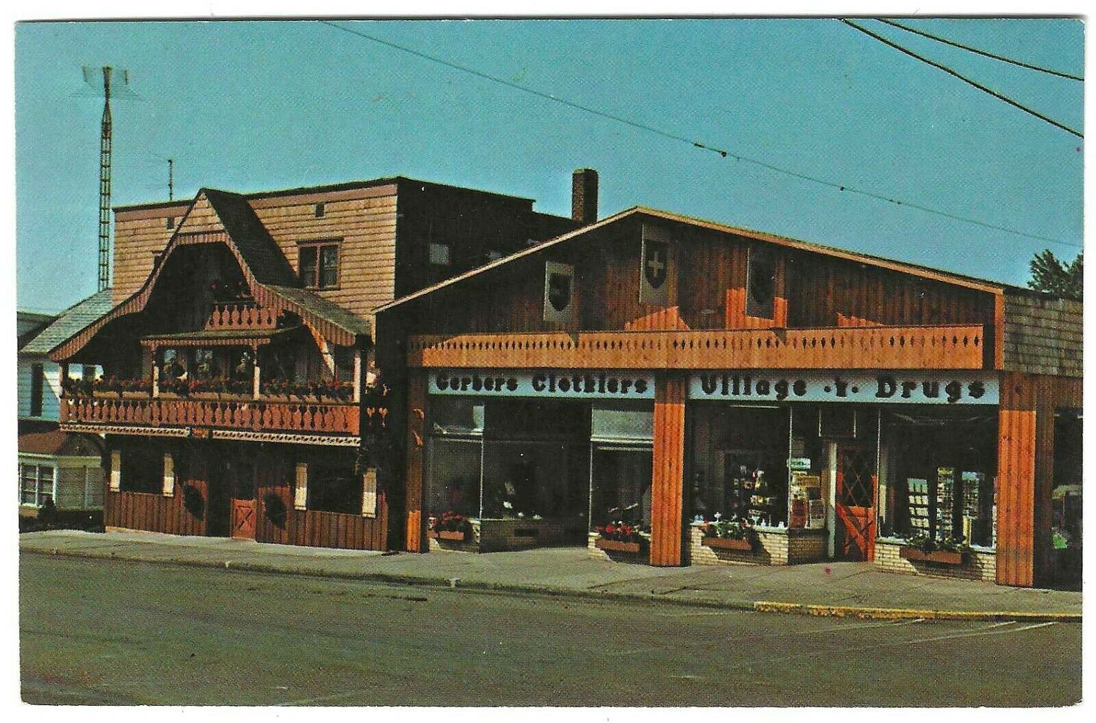 Sugarcreek, Ohio, Downtown Swiss Hat Restaurant, Standard, Chrome