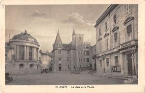 BF10465 la place de la mairie agen france       France