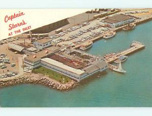 Unused Pre-1980 CARS & CAPT STARN RESTAURANT AT INLET Atlantic City NJ v7939@