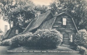 Fairbanks House Built in 1636 - Dedham MA, Massachusetts