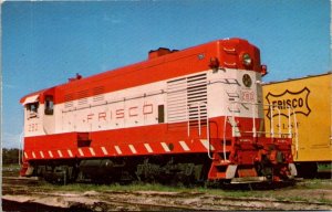 Vintage Railroad Train Locomotive Postcard - Frisco - Fairbanks Morse