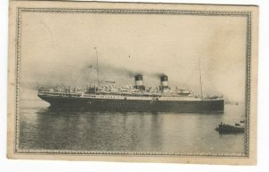 Postcard Ship Roma NGI North America Express 1928