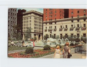 Postcard Mellon Square, Pittsburgh, Pennsylvania