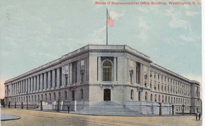 House of Representatives Office Building - Washington, DC - pm 1911 - DB