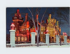 Postcard Casa Loma In Winter Toronto Canada