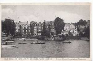 Cumbria Postcard - Old England Hotel With Annexes, Windermere  A5846