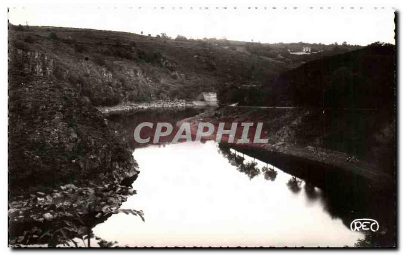 Old Postcard Picturesque Creuse Crozant Creuse La Creuse and Bridge cut