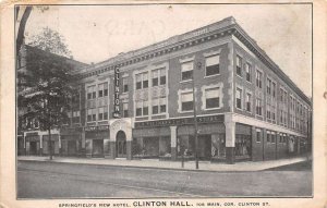 Springfield Massachusetts New Clinton Hall Hotel 1 to 25 Cent Store PC U3675