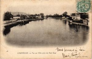 CPA COMPIEGNE - Vue sur l'Oise prise du Pont Neuf (291963)