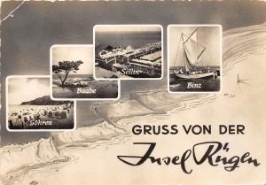 BG16206 binz sellin ship bateaux gruss aus der insel rugen germany CPSM 14.5x9cm