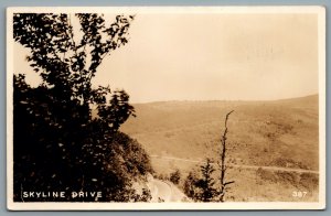 Postcard RPPC c1930s Shenandoah Valley VA Skyline Drive B