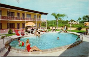 Sun Motel St. Petersburg FL Postcard PC427