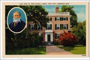 Home of James Russell Lowell, Cambridge MA
