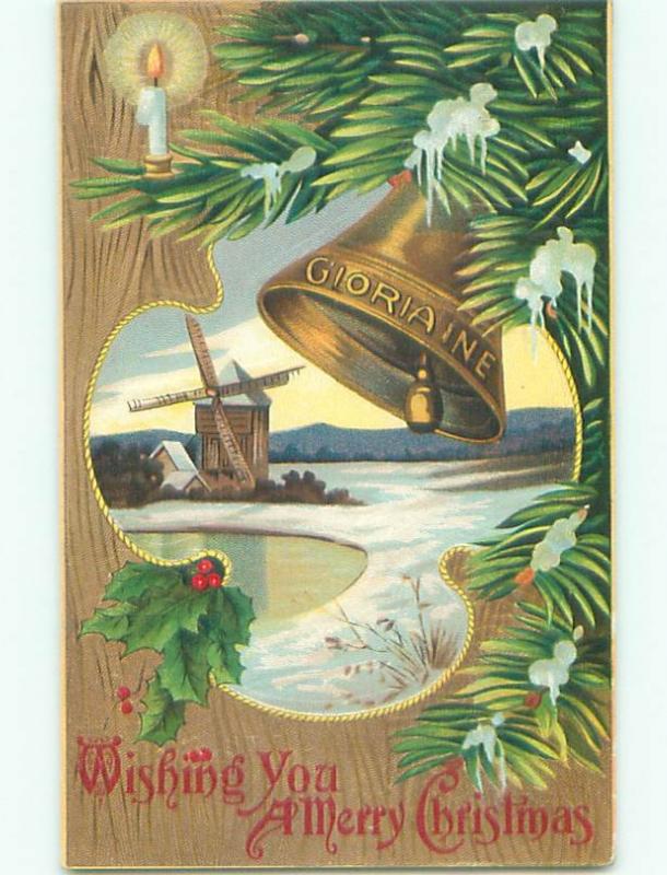Divided-Back CHRISTMAS SCENE Great Postcard AA0218
