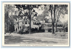 c1910's The Blaine House Executive Mansion Augusta Maine ME Antique Postcard