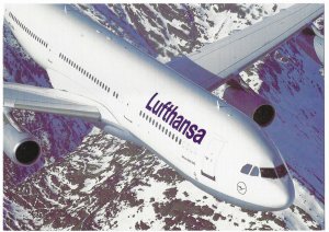 Lufthansa Air Bus A340-200  Airplane 4 by 6