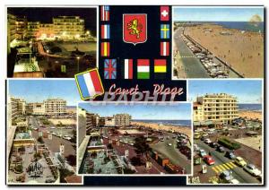 Modern Postcard Canet Plage