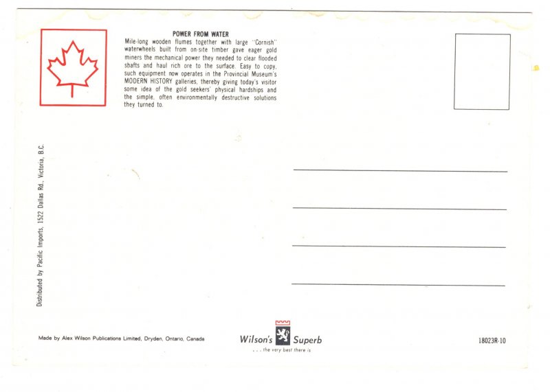 Gold Rush Era, Frontier Mining Provincial Museum, Victoria, British Columbia