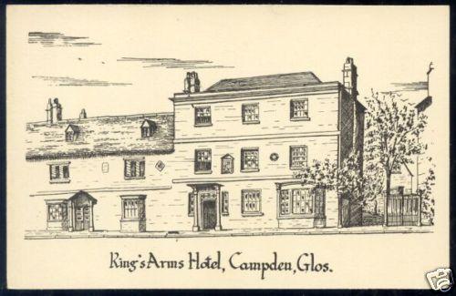 gloucestershire, CAMPDEN, King's Arms Hotel (ca. 1930)