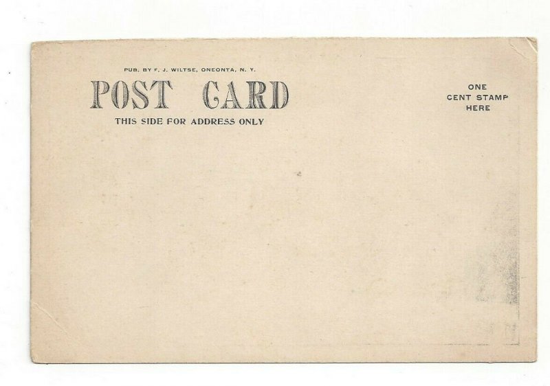 Postcard New York NY S. Side of Lafayett Sq. Oxford Standard View Card 