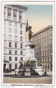 Maisonneuve Monument, Montreal, Quebec, 1900-10s