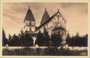 Hungary Jaki Templom Ják Vintage RPPC C096