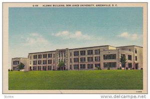 Alumni Building, Bob Jones University, Greenville, South Carolina, 30-40s