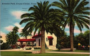 Artesian Park Corpus Christi TX Postcard PC136