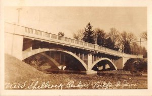 Rockford Iowa Shellrock Bridge Real Photo Vintage Postcard AA36295