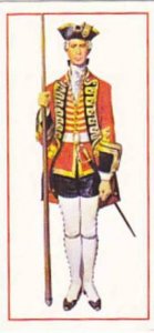 Carreras Vintage Cigarette Card Military Uniforms 1976 No 8 Sergeant 1745 Fir...