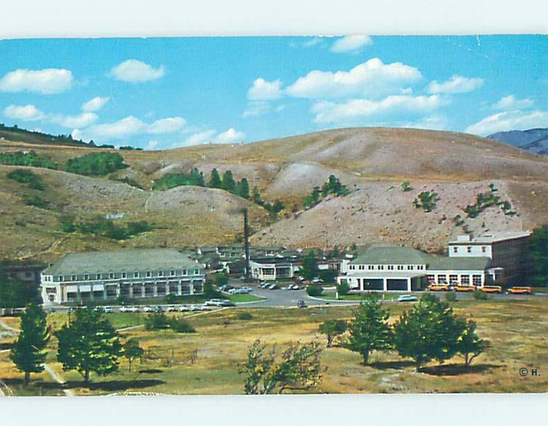 Pre-1980 HOTEL SCENE Yellowstone National Park Wyoming WY H0684