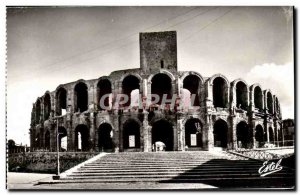 Old Postcard Arles Les Arenes