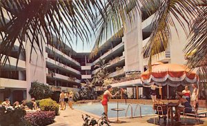 La Rada Hotel San Juan Puerto Rico 1963 no stamp 