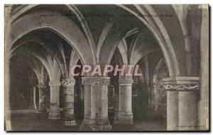 Old Postcard Rosnay l & # 39Hopital The crypt