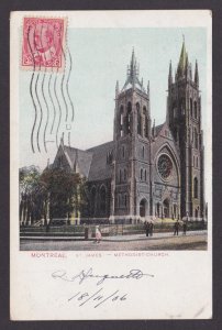 Postcard, CANADA, Montreal, St. James Methodist Church