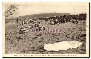 Old Postcard Deauville Beach Fleurie Beach View