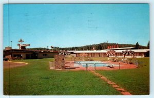 SUTHERLIN, Oregon OR ~ Roadside FOUR WINDS MOTEL Douglas County 1962 Postcard