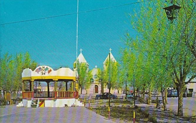 New Mexico Mesilla The Plaza Site Of Signing Of Gadsden Purchase Treaty 1853